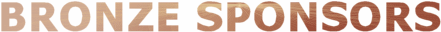 bronze sponsors