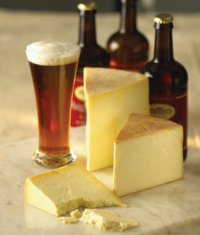 beer and cheese